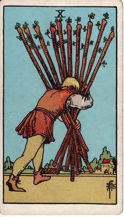 10 of Wands