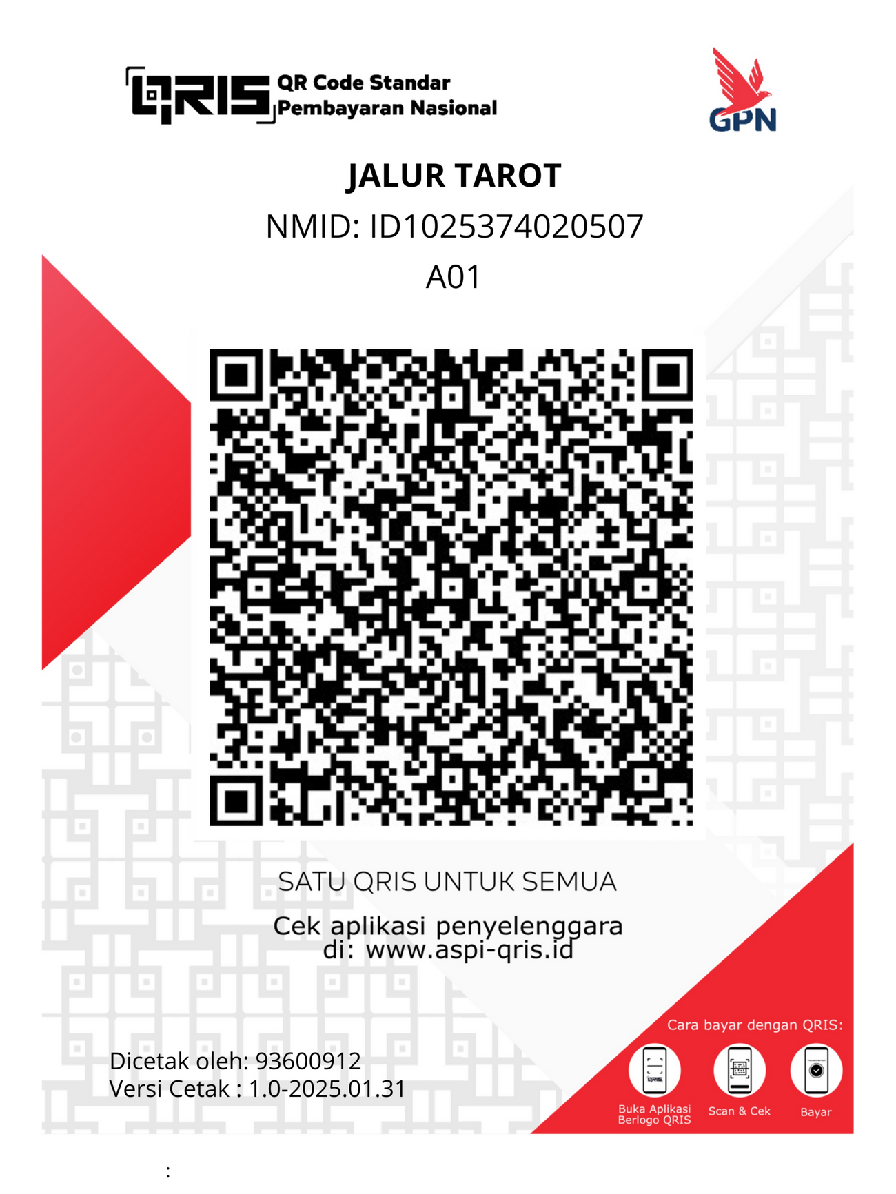 QRIS JalurTarot
